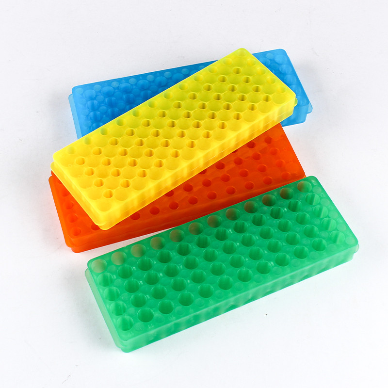 Plastic Test Tube Rack Centrifuge Tubes Rack Microtube Combo 4 For Lab 0.2 / 0.5 / 1.5 / 2mL PCR Tub