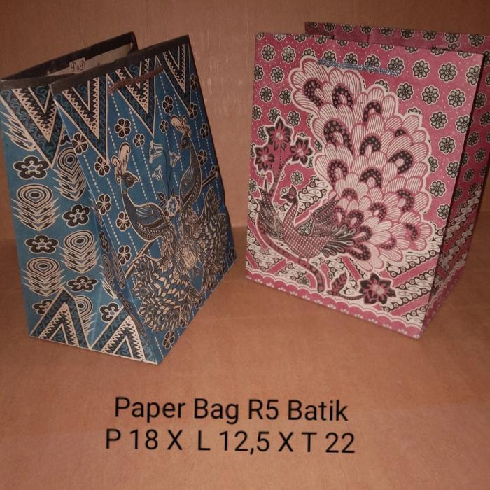 Paper Bag Batik R5 1822 Tas Kertas