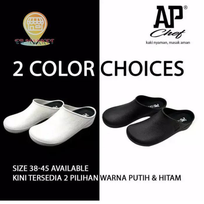 kks SEPATU CHEF SEPATU DAPUR KARET - AP CHEF - AP BOOTS