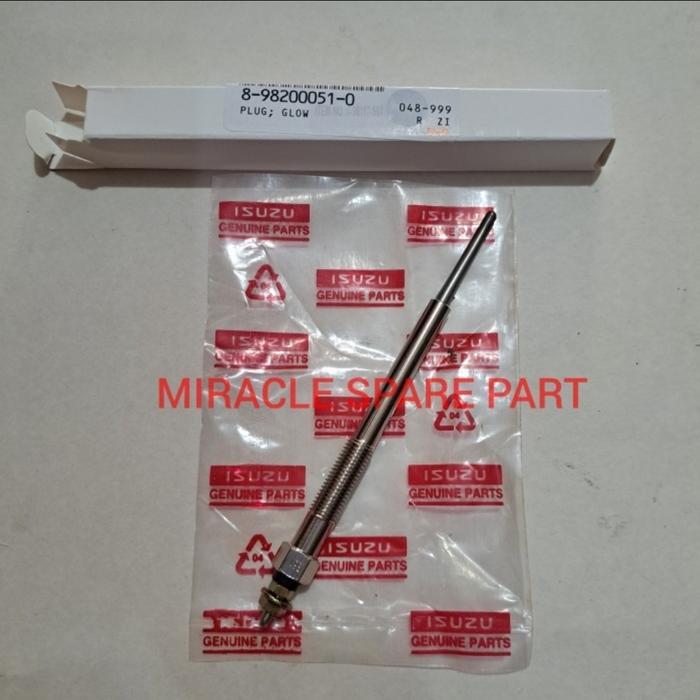 Busi Pemanas Glow Plug Isuzu Dmax D-Max D Max 4Jj1 4Jk1 Quality Asli