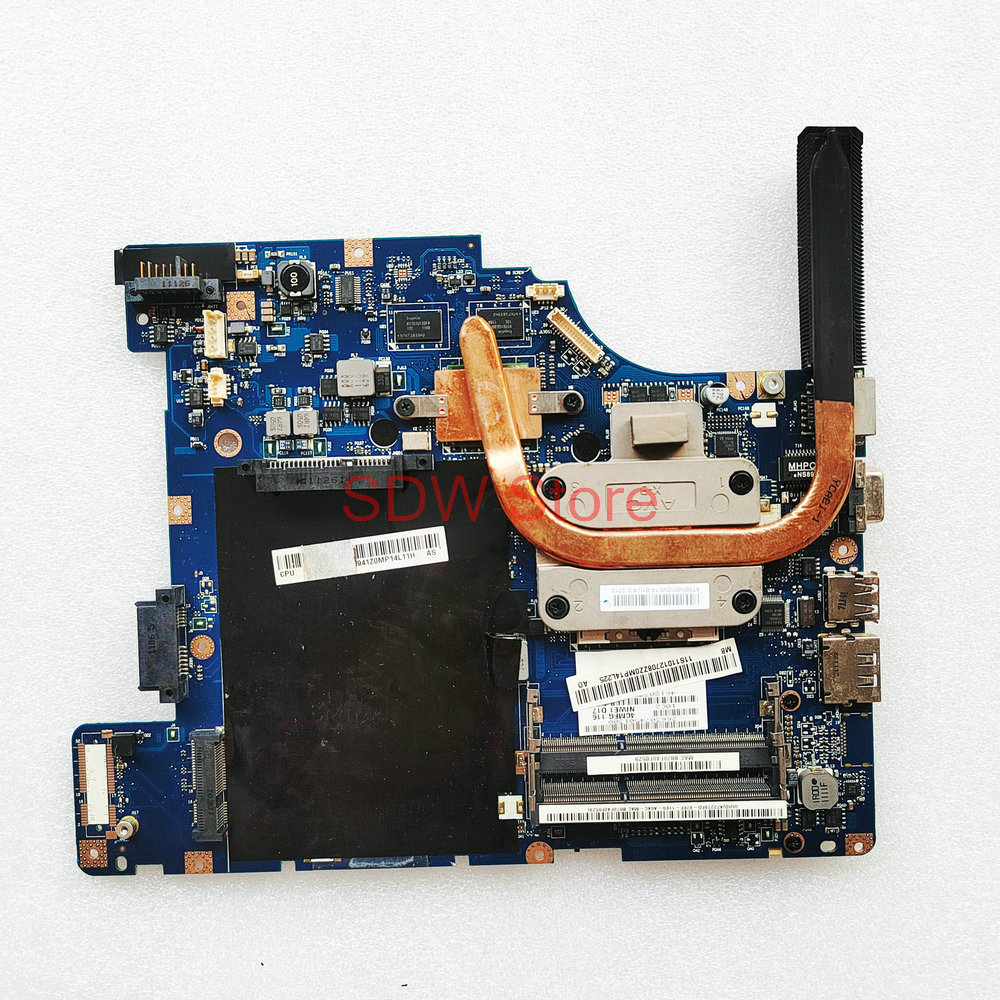 For Lenovo Z460 G460 Notebook NIWE1 LA-5751P Laptop Motherboard + CPU + Heatsink HM55 DDR3 100% full