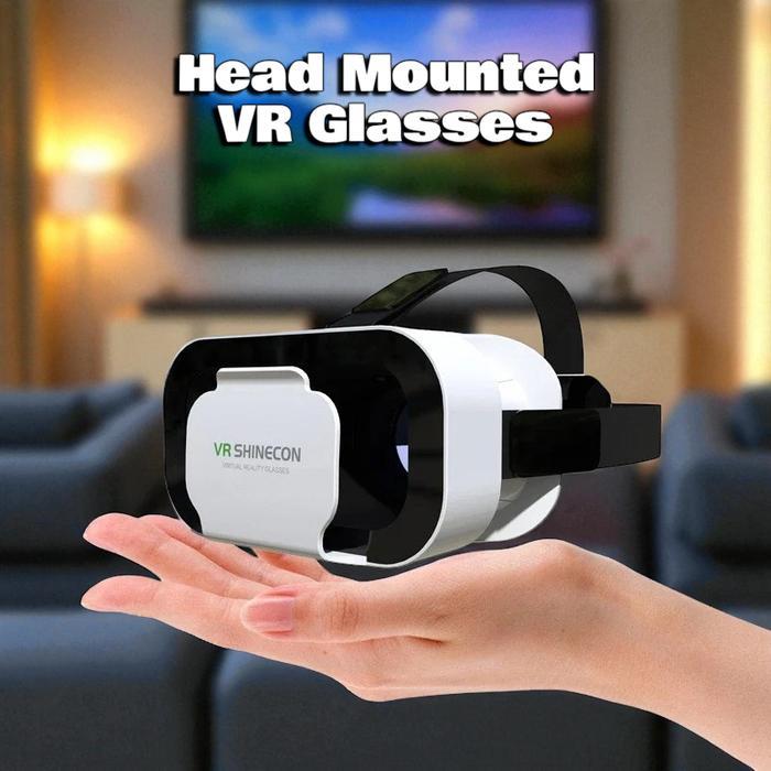Shinecon VR Box 3D Virtual Reality Glasses SC-G05A Kacamata VR Gaming & Nonton Film Panoramic 360