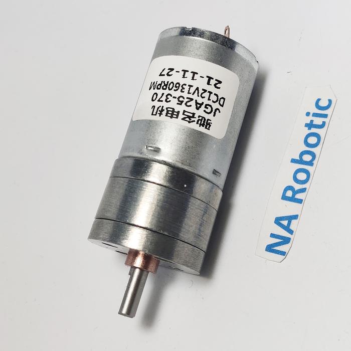 Motor DC 25GA370 12V 1360RPM