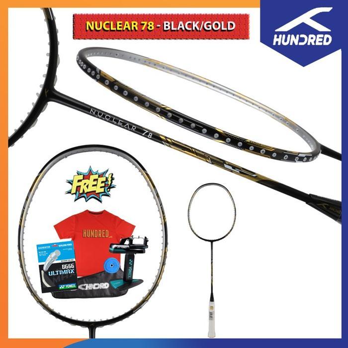 Hundred Raket Nuclear 78 Raket Badminton Original