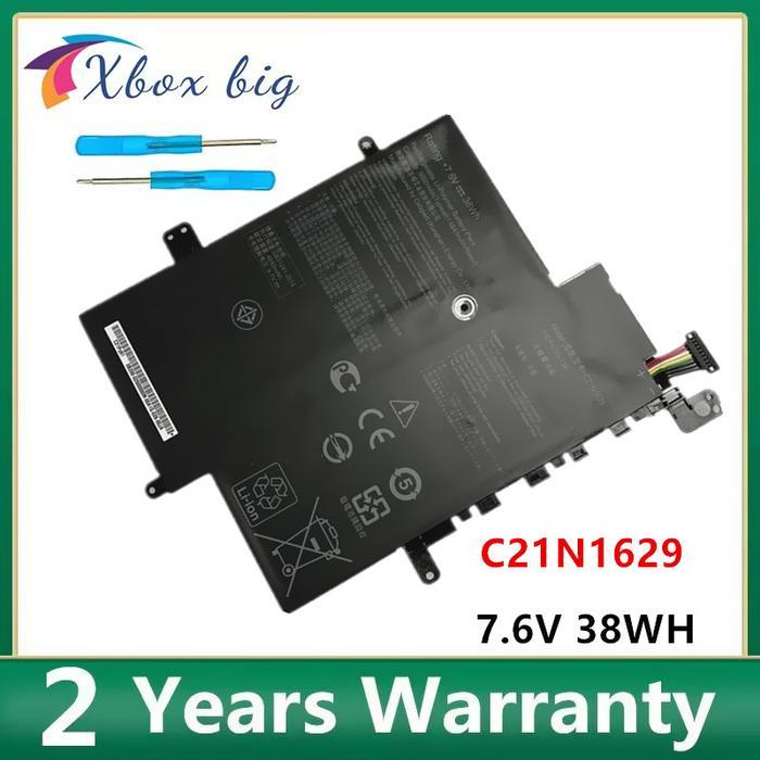 Baterai New C21N16297.6V 38WH Laptop For ASUS C223NA E203MAH E203MA E203N E203NA L203NA R207NA R203M