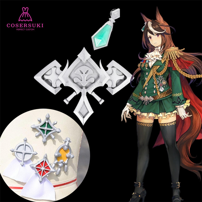 Uma Musume Pretty Derby Rudolf Symboli Cosplay Headwear Halloween Christmas Carnival Event 3D