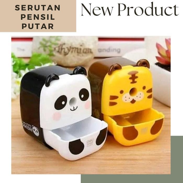 Ganilema_Seven - Estudee Electric Pencil Sharpener - Rautan Meja Hitam