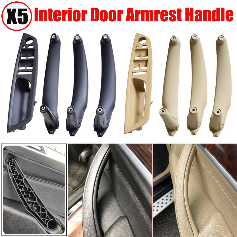Left Right Side Inner Interior Armrest Door Panel Handle Pull Trim