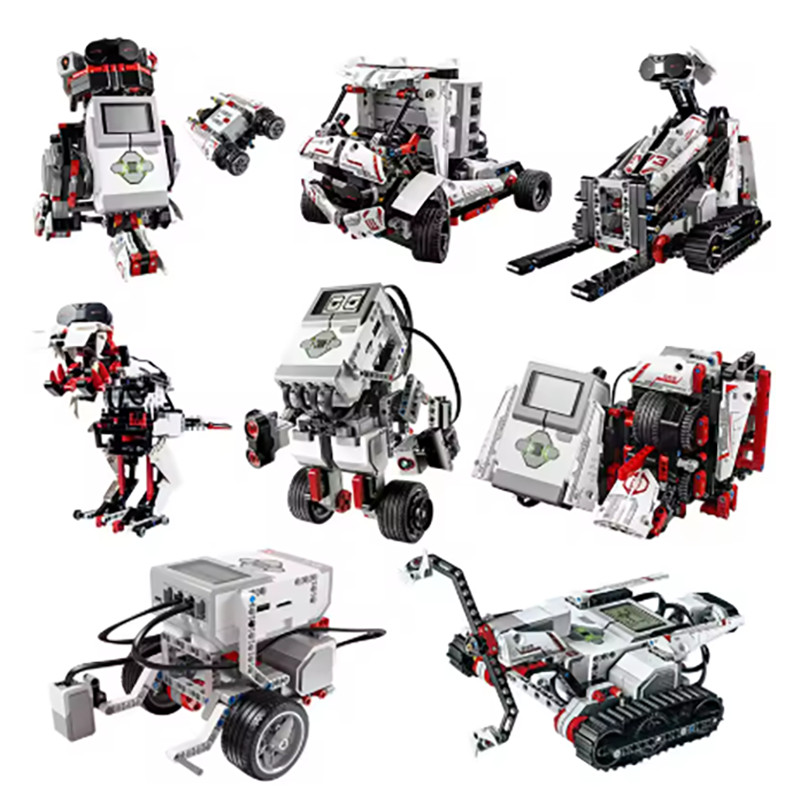 New Ev3 Robots Building Blocks Model Education Set Stem Compatible With Legoes 45544 Core Set