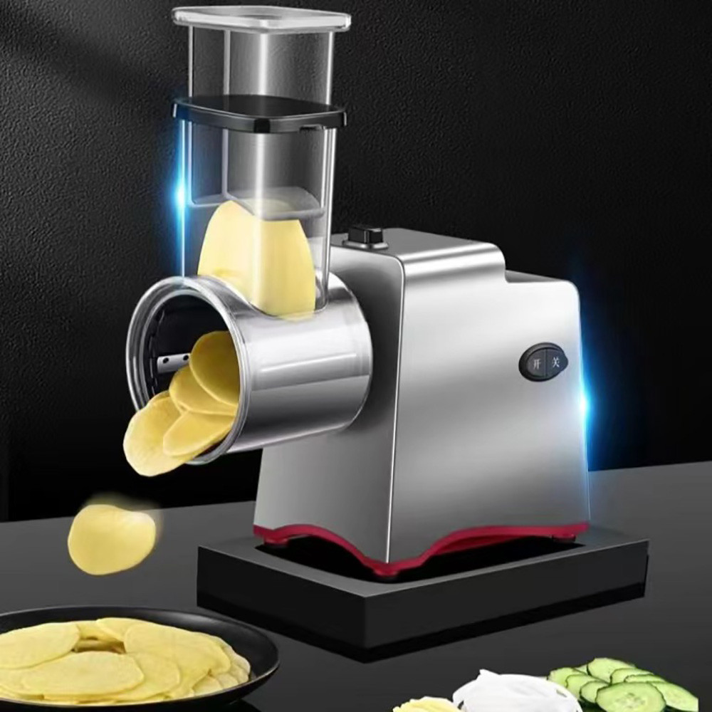 Electric Vegetable Cutter Multifunctional Electric Vegetable Slicer Shredder Chopper For Fruits