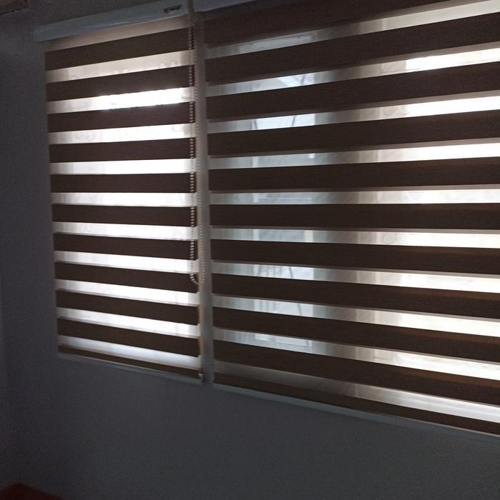 Zebra Blind Blackout Include Pasang