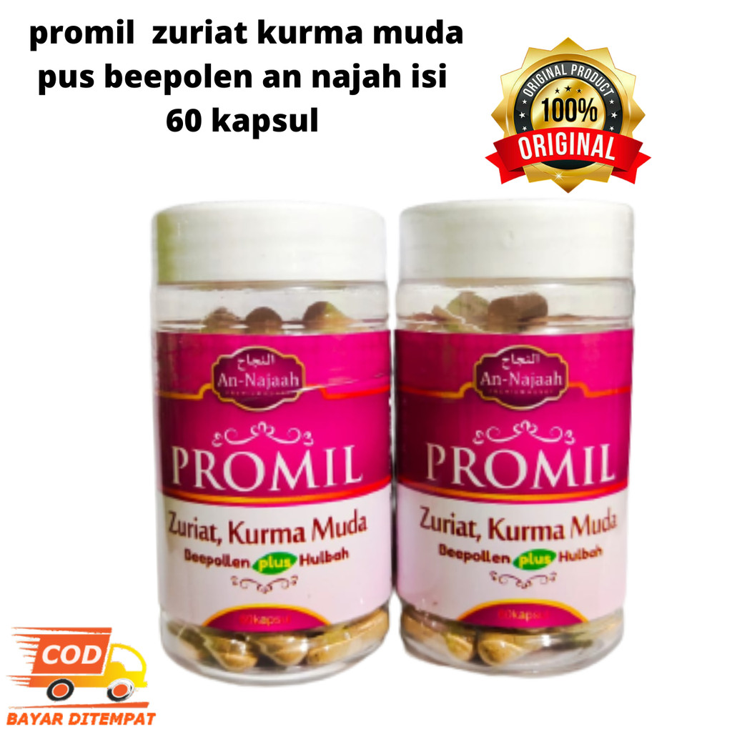 Kapsul PROMIL - Kurma Muda Promil Asli - Kurma Muda Promil suami istri - Kapsul kurma muda dan buah 