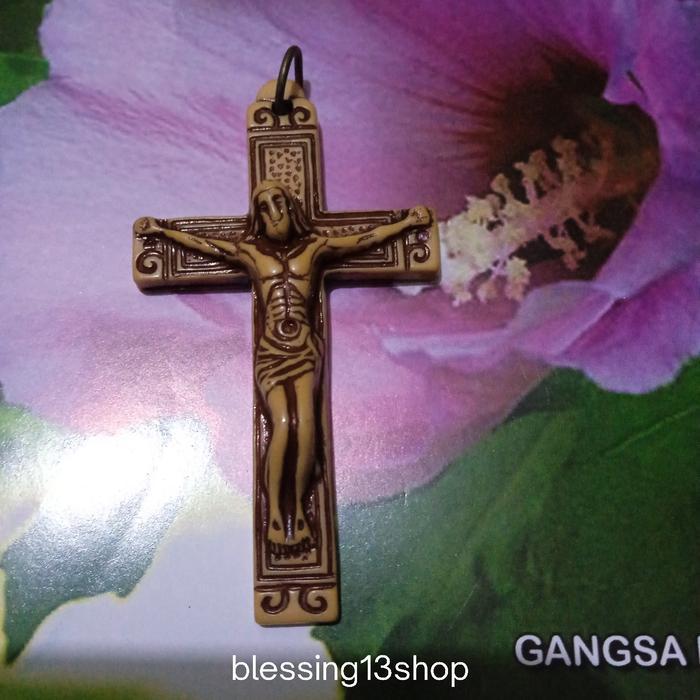 Bandulan Salib Ukuran Besar Untuk Kalung Murah