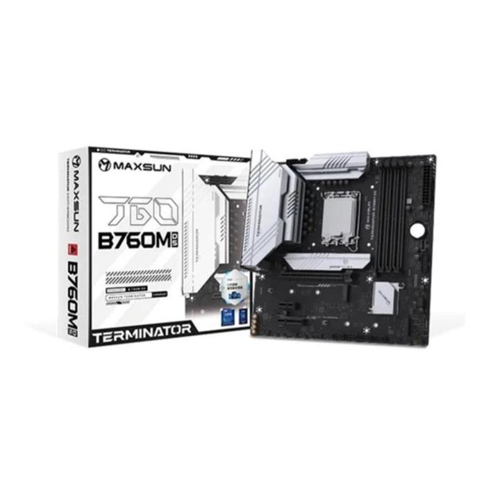 MAXSUN Terminator B760M D5 WIFI (LGA1700, B760, DDR5, USB3.2 Type-C, SATA3)