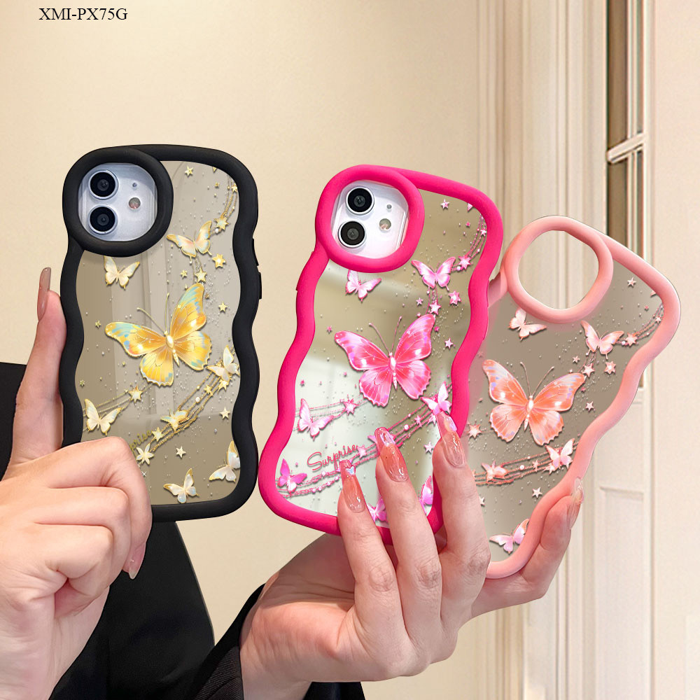 Casing Hp Untuk Xiaomi Poco M7 F7 C71 X7 X6 X3 M5S M6 Pro NFC 5G Mirror Cassing Phone Case Kesing 41