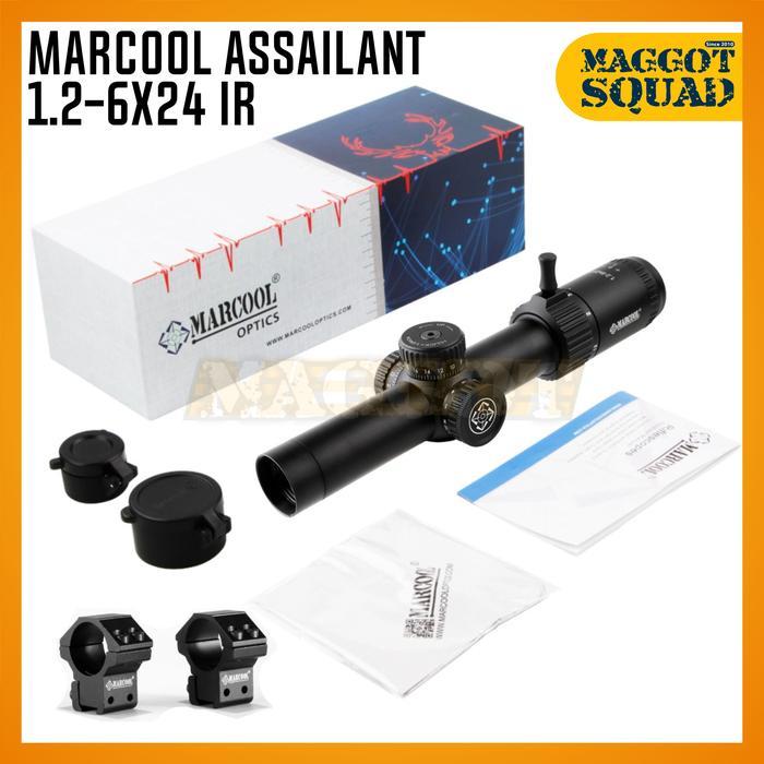 Teleskop Buntung MARCOOL ASSAILANT 1.2-6X24 E