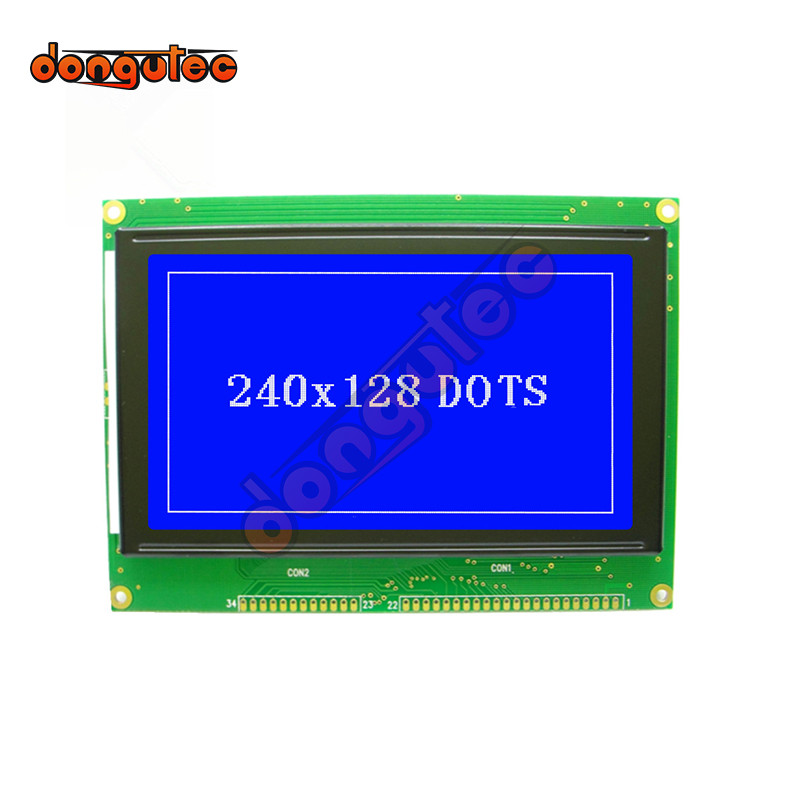 T6963C Ra6963 5V 240128 Lcd Display Module 240*128 Lcm Screen Graphic 240X128 With Led Backlight