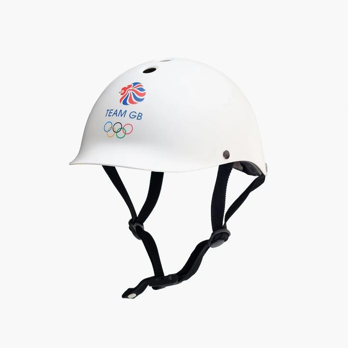 HELM SEPEDA - DASHEL HELMET - WHITE OLYMPIC EDITION