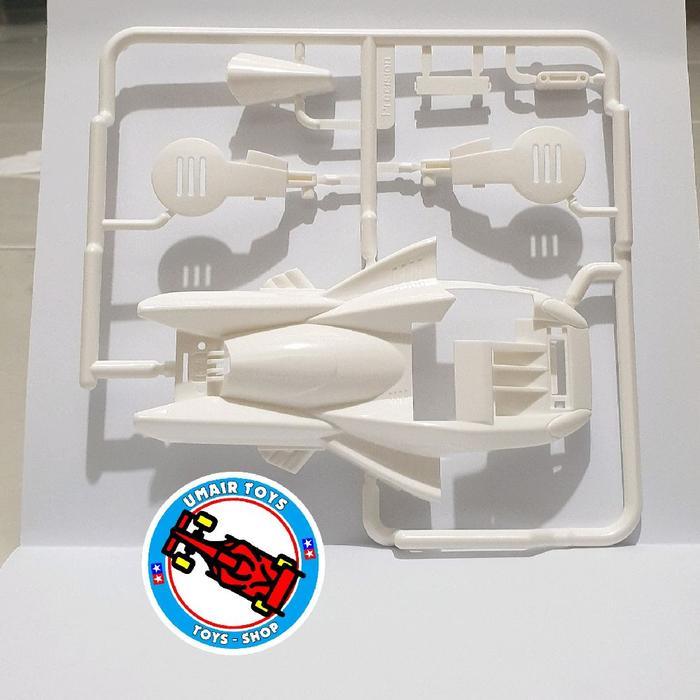 Tamiya Body Strato Vector Abs / Rep Body Tamiya Strato Vector White / Putih Bahan Abs