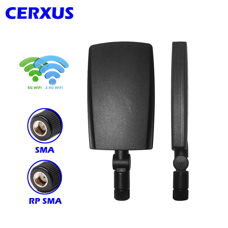 Wifi Antenna 2.4Ghz 5.8Ghz 8Dbi Dual Band Waterproof Directional For Router Signal Booster
