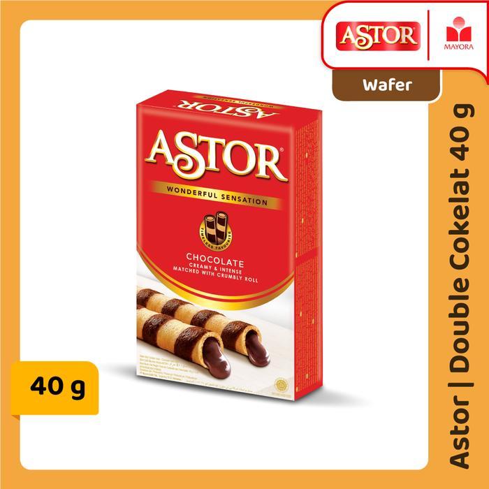 BIGSALE (FYP) WAFER ASTOR COKLAT 40 GRAM HARGA BERSAHABAT