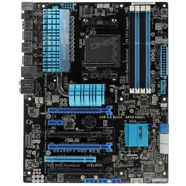 Motherboard Socket AM3+ ASUS M5A99FX PRO R2.0 Motherboard AM3+ DDR3 AMD 990FX 32GB USB3.0 SATA III P