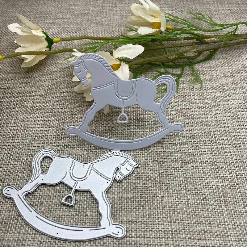 Trojan Horse Metal Cutting Dies Stencils For DIY Scrapbooking Decorative Embossing Handcraft Die