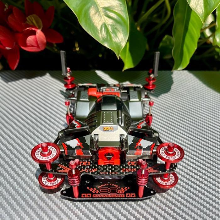 REP TAMIYA RAKITAN SIDE DAMPER BROCKEN GIGANT BLACK METALIC SPECIAL FM-A CHASSIS 3006H2-RKT