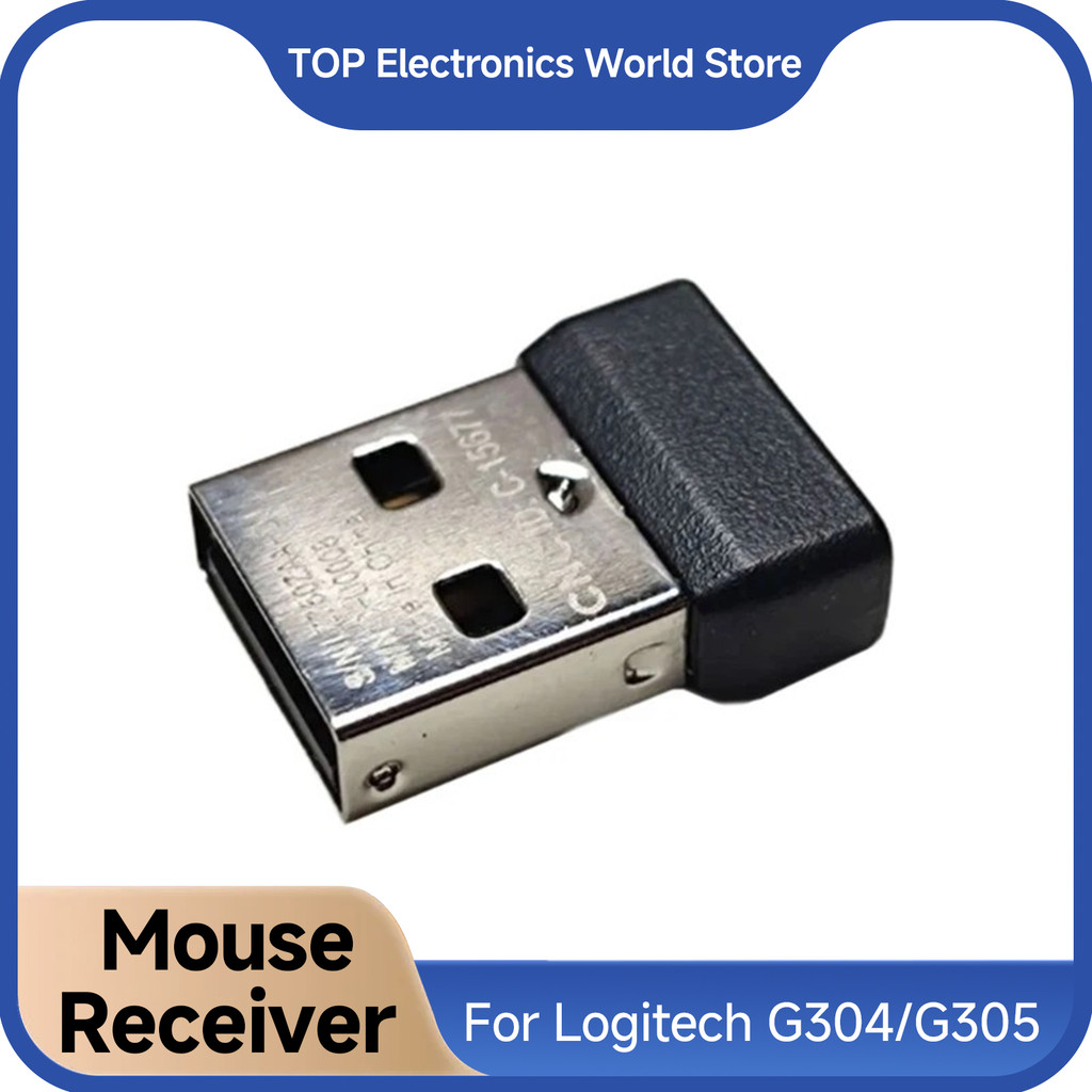 For Logitech G304/G305 Mouse Receiver - USB Dongle Plug Adapter , Wireless Gaming Mouse Replacement