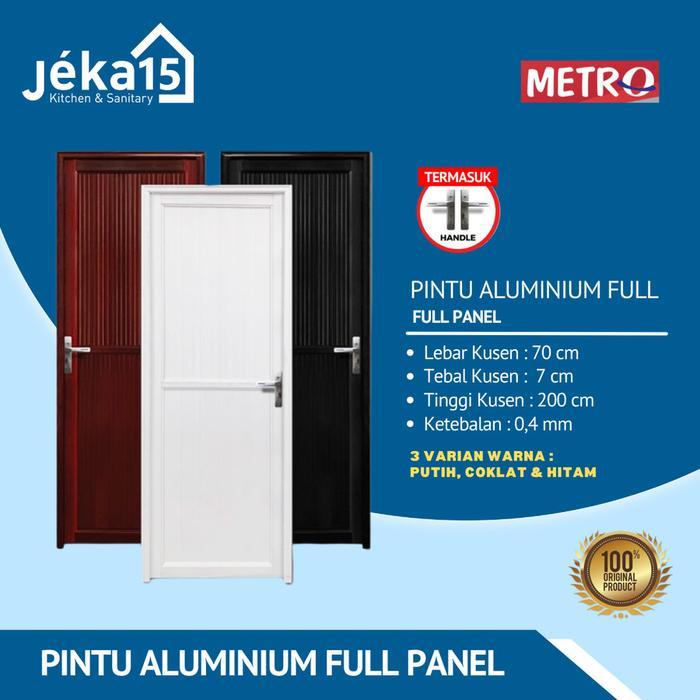 PINTU ALUMUNIUM FULL KAMAR MANDI / PINTU WC ALUMUNIUM MURAH