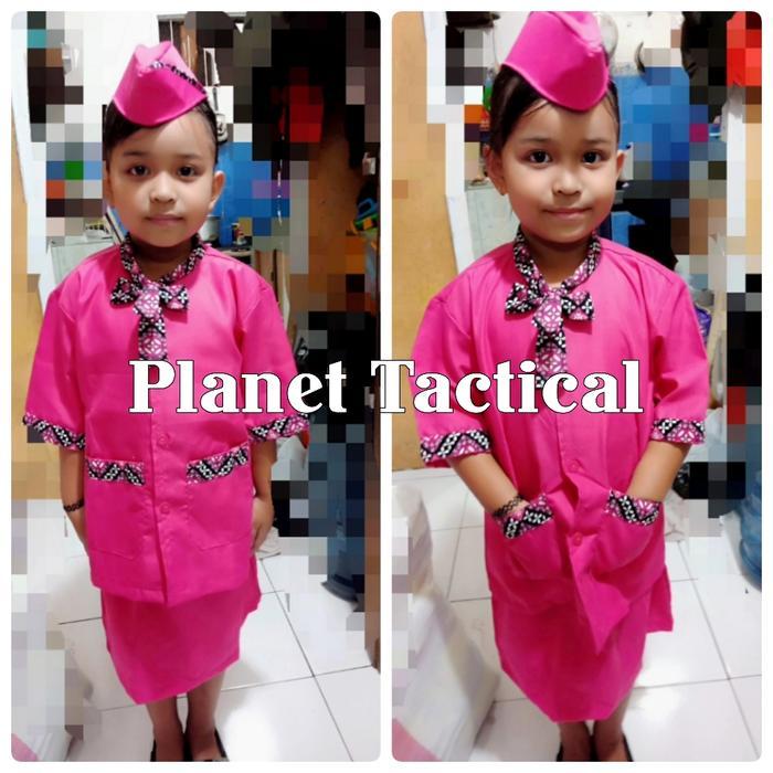 Baju Pramugari Anak Kostum Pramugari Anak