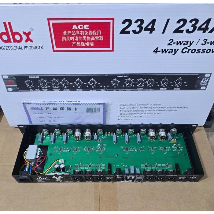 Tntgmusic- Crossover Dbx234Xl / Dbx 234Xl / Dbx 234 Xl Crossover 3 Way