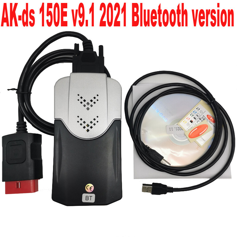 2021.11 AK DS150E With Bluetooth free Keygen For Delp DS150E V9.1 auto com OBD2 Cars Trucks OBD II