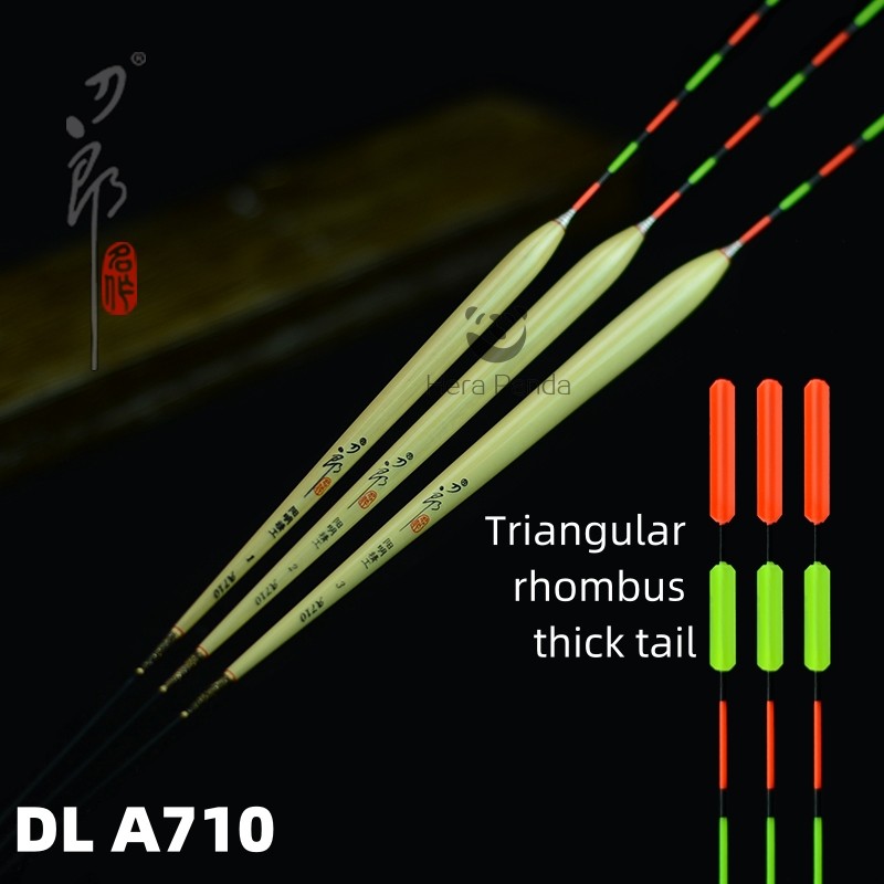 DL A710 Herabuna Taiwan Fishing Reed Float Eye-Vatching Bold Tail Eye-friendly Bottom Fishing