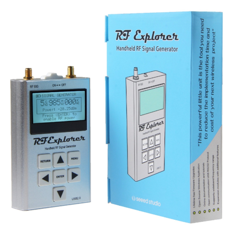 RF Explorer Signal Generator Combo Wireless 100Khz-6GHz Analyzer High Accuracy RF Signal Generator
