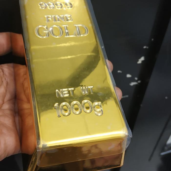 Stok Baru Emas Batangan 1 kg Tiruan