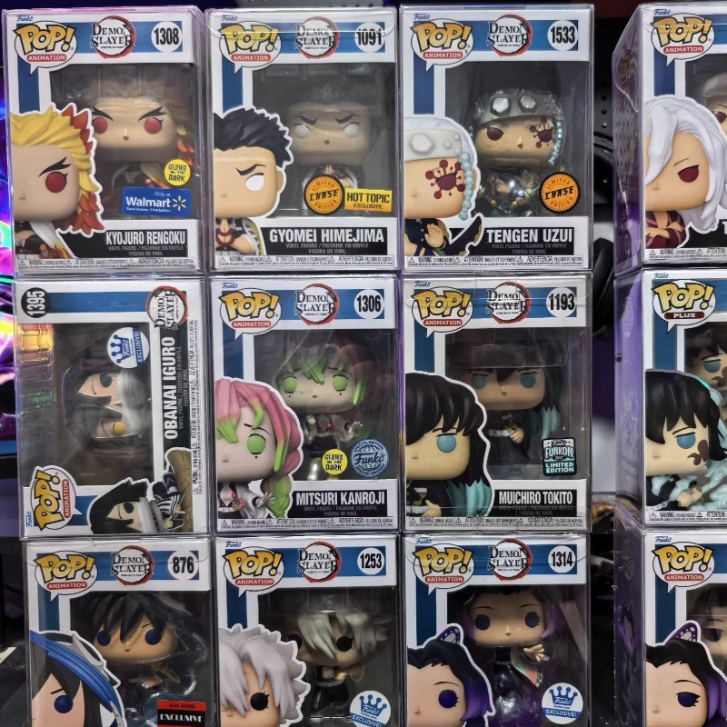 Funko POP Original Demon Slayer: Kimetsu No Yaiba Figures - Rengoku Kyojuro Tanjiro Kamado Nezuko