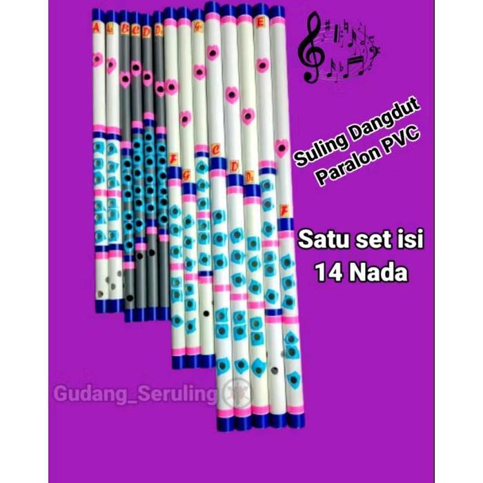 Promo Seruling dangdut 1 set, seruling pipa pvc, Suling Bangsing