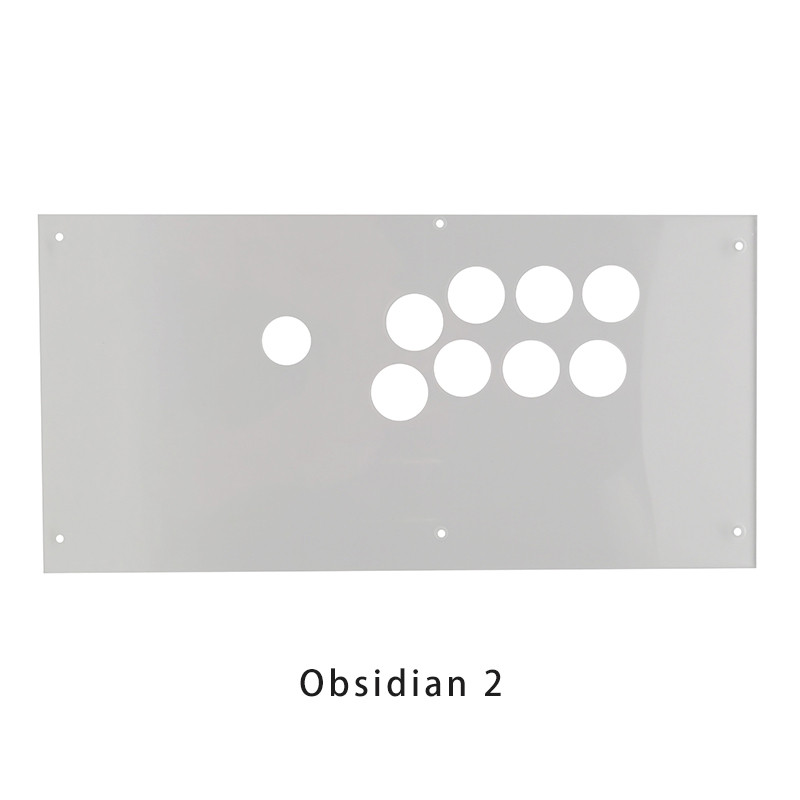 Qanba Arcade Stick Accessory Q7 Obsidian 2 Transparent Plexi Cover Panel Acrylic