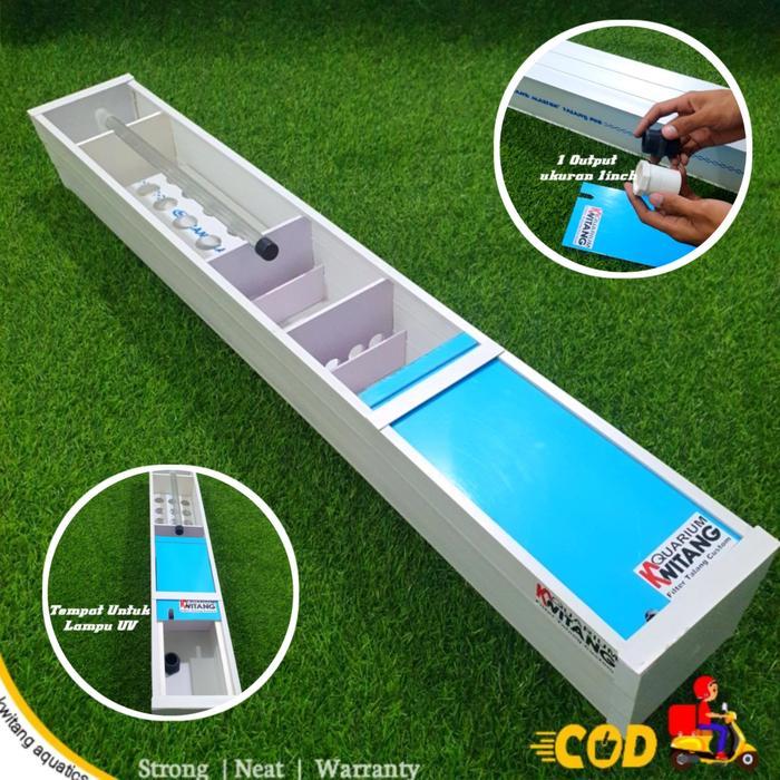 PRODUK Filter Talang / Top Filter Talang Aquarium / Box Filter Talang 100Cm