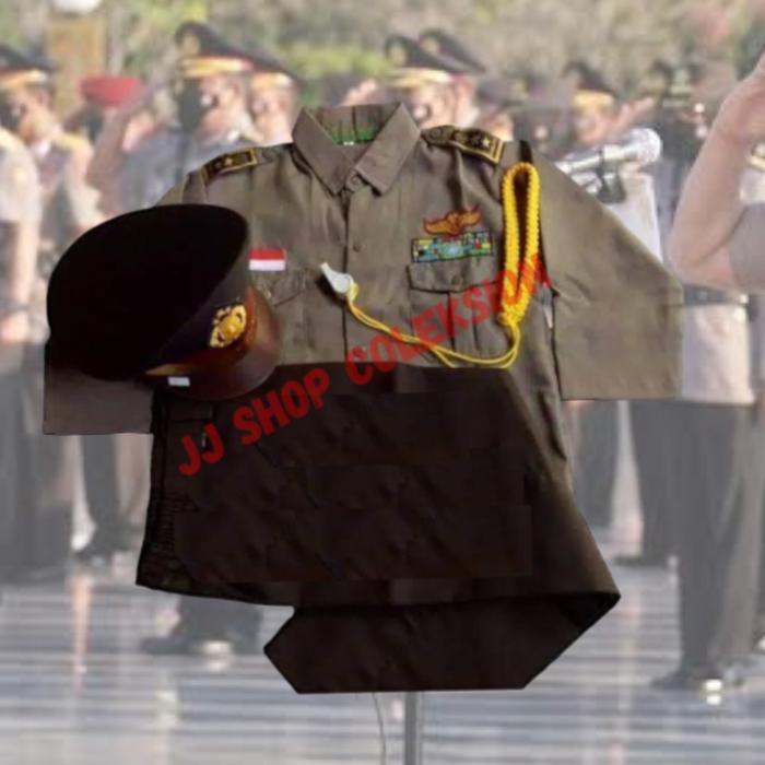 Baju polisi paud-TK-SD baju polisi cilik baju polisi anak baju karnaval polisi anak