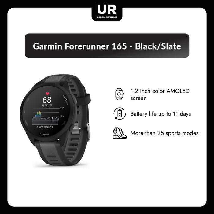 Garmin Forerunner 165 - Black/Slate