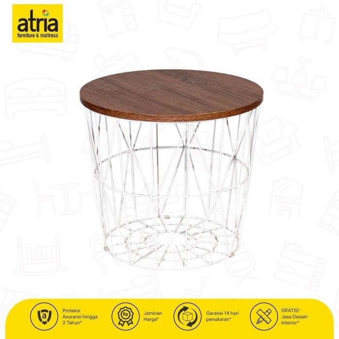 Meja Tamu Meja Unik Meja Simpan Atria Bulat Sidney