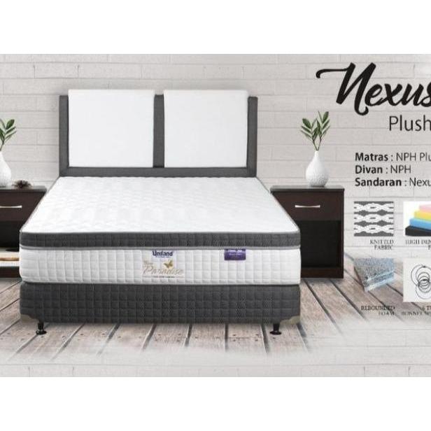 Uniland Paradise Plushtop Nexus-180X200 Springbed (Full Set)