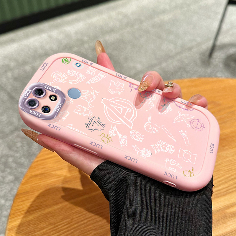 Casing Hp untuk Realme C12 C15 C25 C25s C21Y C25Y Narzo 20 Narzo 30A Narzo 50A Case Casing HP Softca