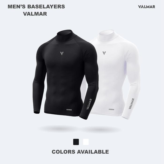 [Banting Harga] Valmar - Baselayer Manset Pria VLMR Olahraga Classic Lengan Panjang Baju Ketat Sport