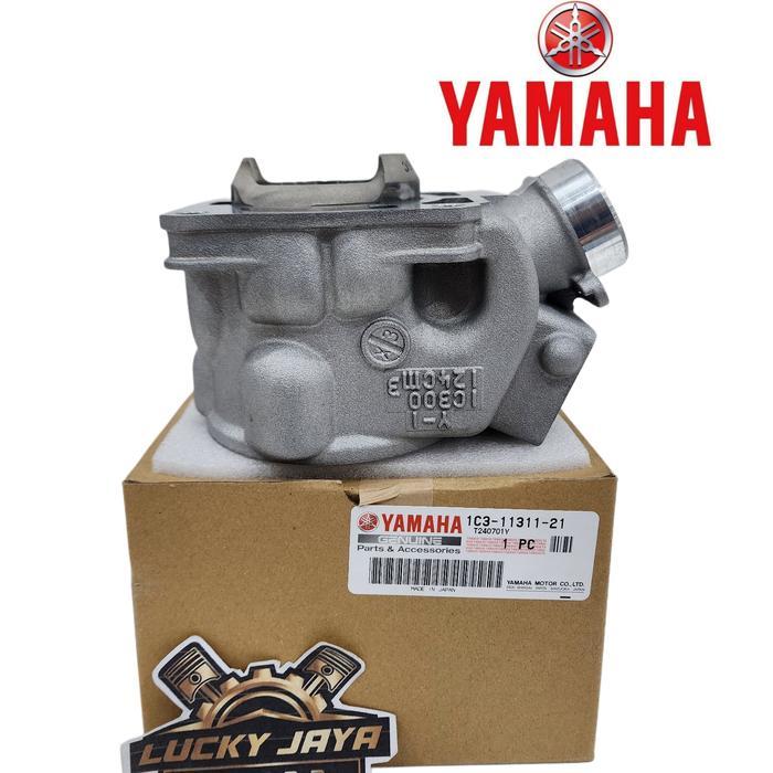 Cylinder Blok Block Seher Boring Yz 125 Yz125 Original Yamaha Made In Japan 1C3-11311-21