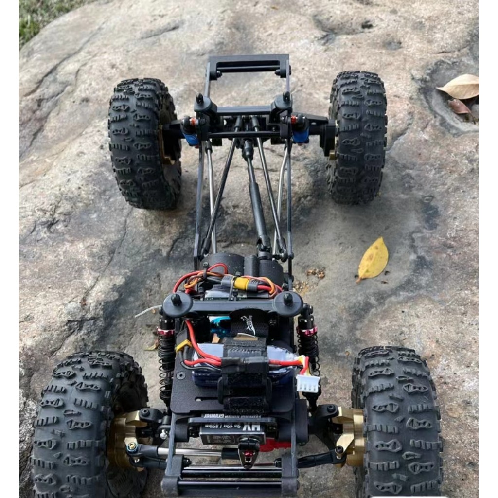 LCG Girder Frame Stainless Steel Linkage Link Rod Rod End For 1/10 RC Crawler Axial SCX10 III TRX4 C