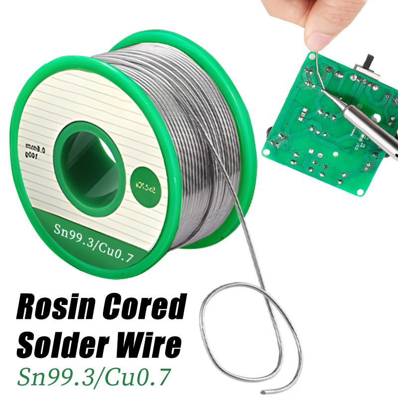 30G-250G Solder Tin Wire Easy Melt Solder Wire 0.5-1.0Mm Unleaded Lead Free Rosin Core Low Melting