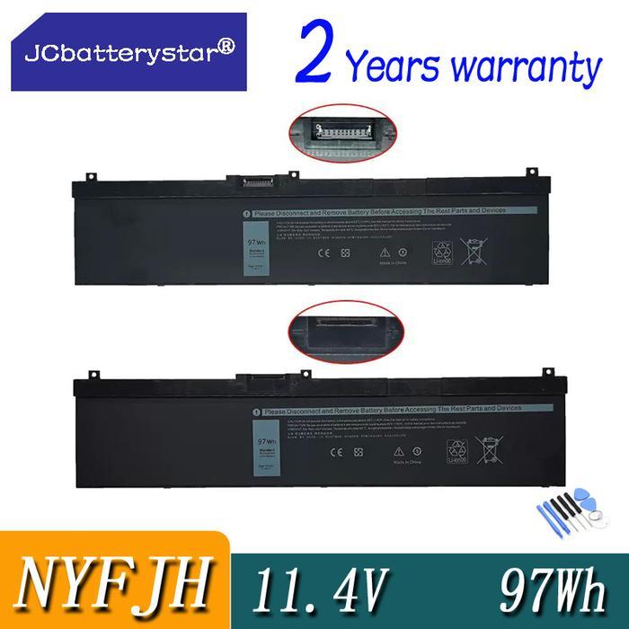 Baterai JC NYFJH Laptop For DELL Precision 7530 7730 7540 7740 Series P34E001 P74F002 5TF10 0WMRC GW